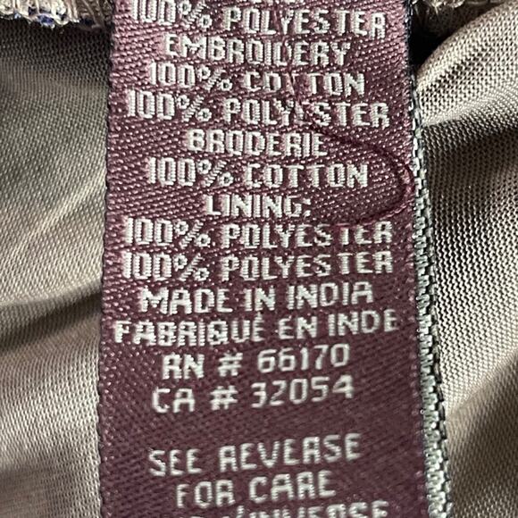 Anthropologie Ranna Gill Tiered Eyelet Off-The-Shoulder Romper Size Medium NEW - Picture 8 of 8